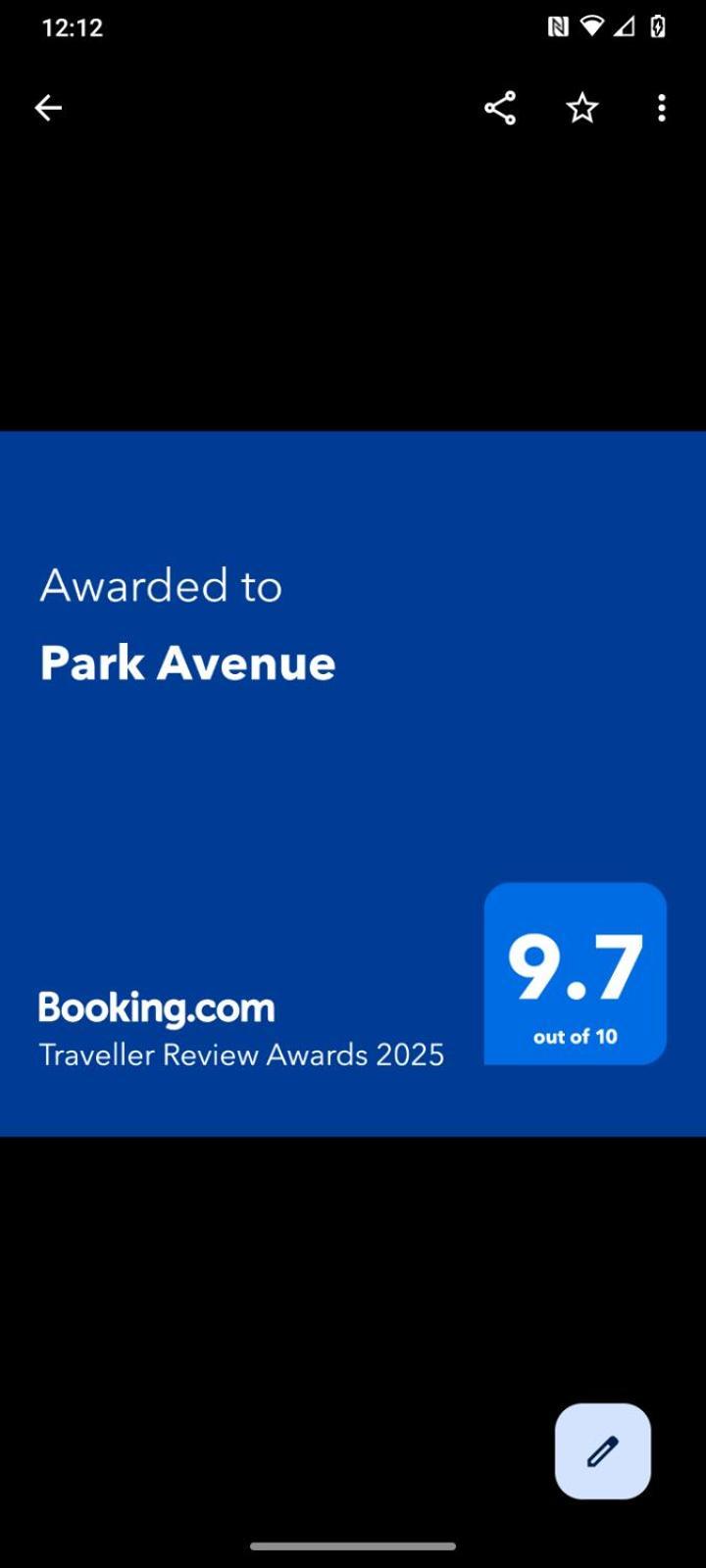 Holiday home Park Avenue